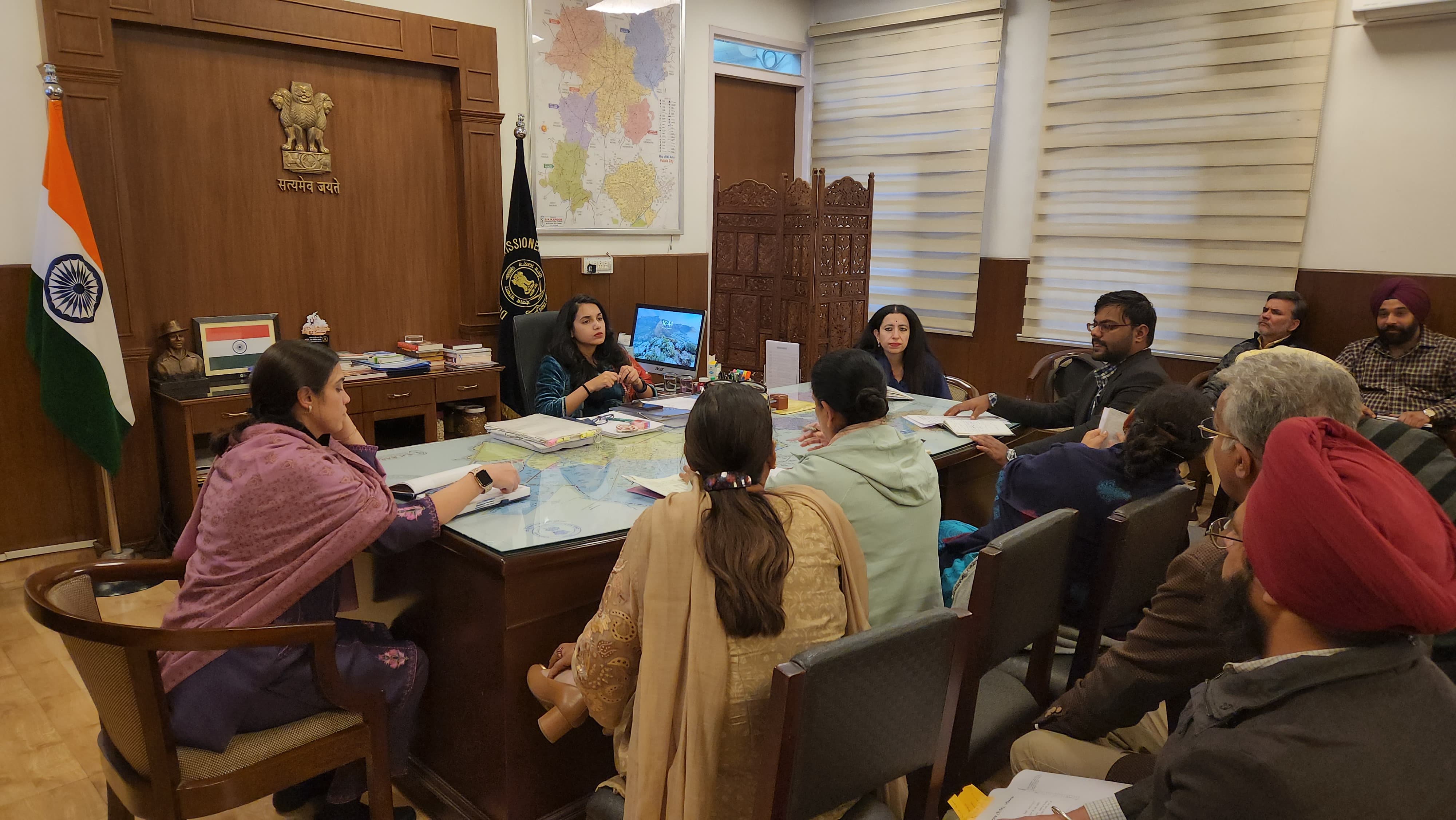 Discussions held on Samgra Education Year 2024-25 and 2025-26 Plan